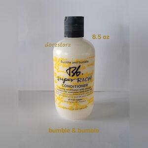 BUMBLE & BUMBLE *SUPER RICH CONDITIONER* / 8.5 oz / Brand New - NO BOX
